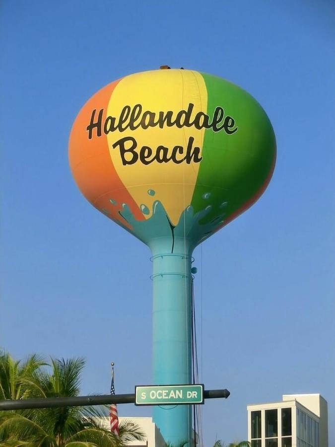הלנדל ביץ' Hallandale Holiday Retreat Hollywood Boardwalk מראה חיצוני תמונה